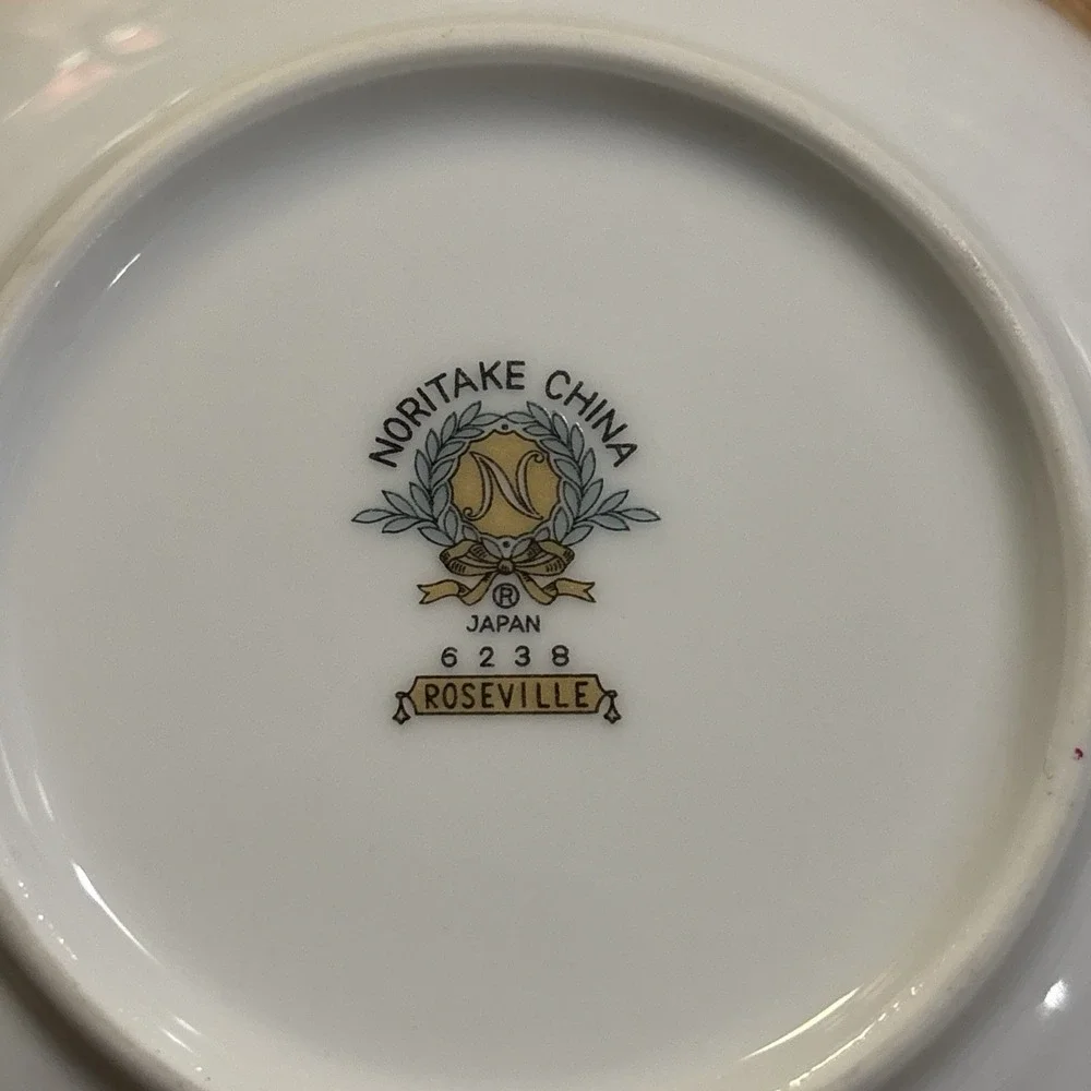 Vintage Noritake 6238 Roseville 5 1/2
